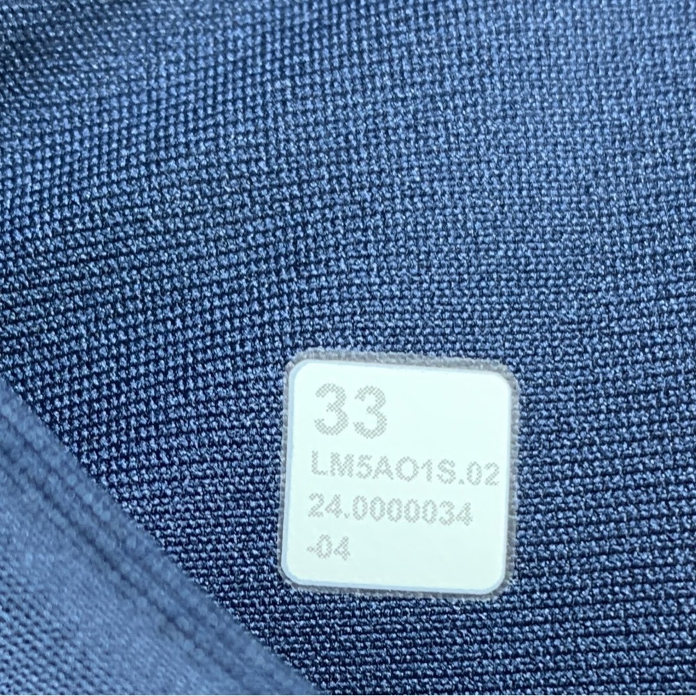 Lululemon ABC Pant Classic Mens 33x30 True Navy Warpstreme Performance 5-Pocket - Picture 4 of 10
